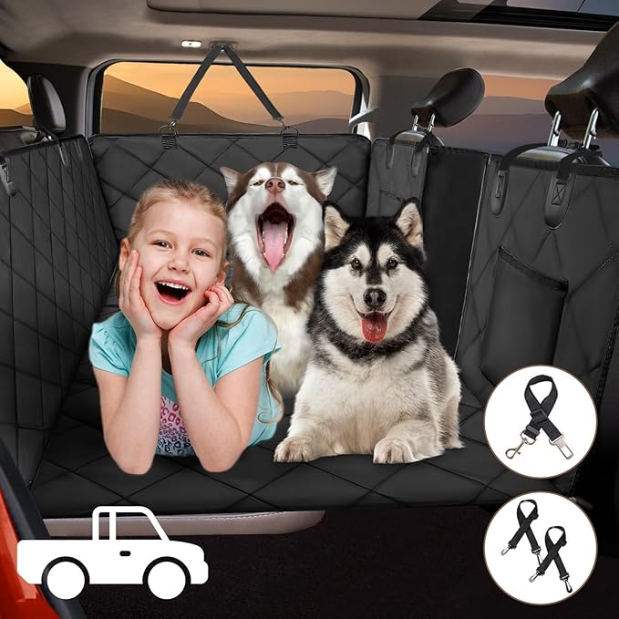 ExtoSafe - Estensione impermeabile per seggiolino auto per animali domestici